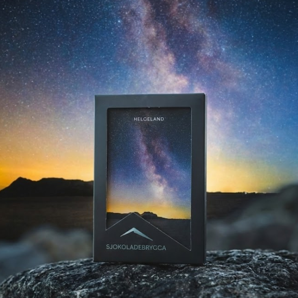 Postkortsjokolade fra Helgeland
